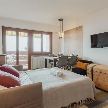 Apartment Renove Avec Vue Imprenable Sur Les Alpes Crans-Montana