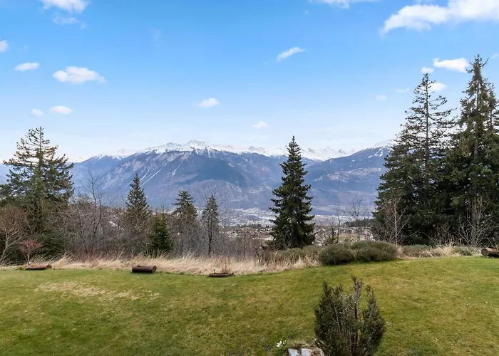 Lejlighed Renove Avec Vue Imprenable Sur Les Alpes Crans-Montana