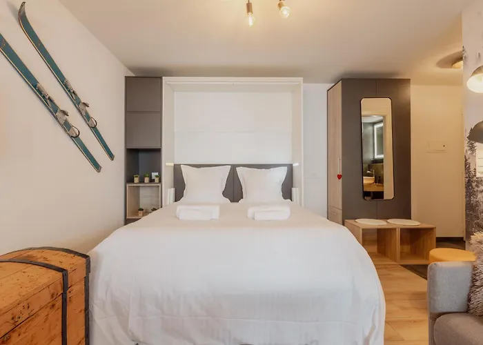 Renove Avec Vue Imprenable Sur Les Alpes Lejlighed *