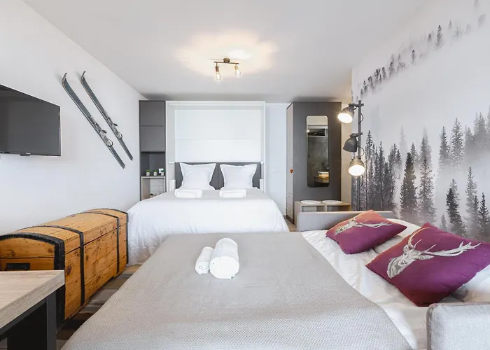 Apartamento Rénové Avec Vue Imprenable Sur Les Alpes